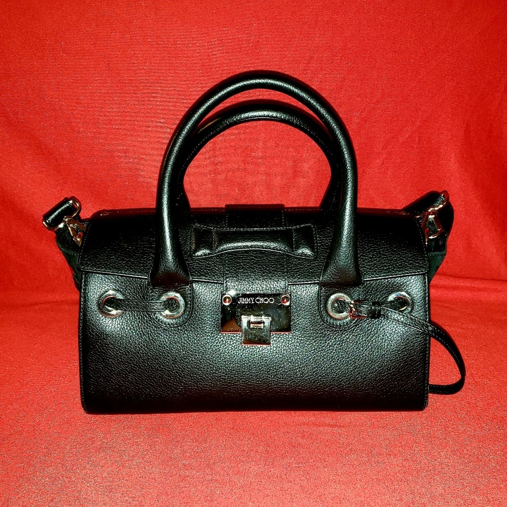 Jimmy Choo Leather, Studded, Rosalie Handbag